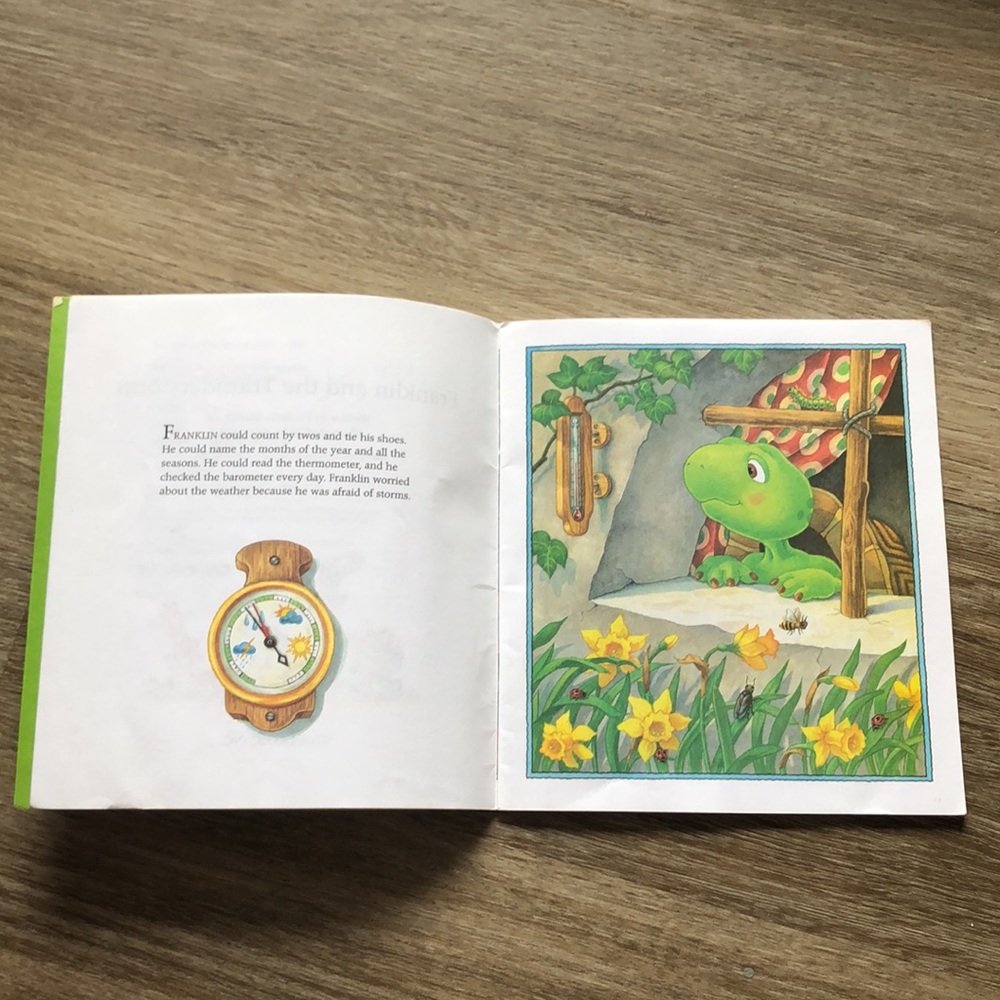 ❤️$2 Franklin and the Thunderstorm Chick Fil A Book - Picture 7 of 16